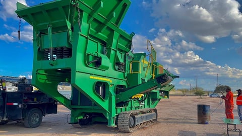 Trituradora Mccloskley móvil para construcción